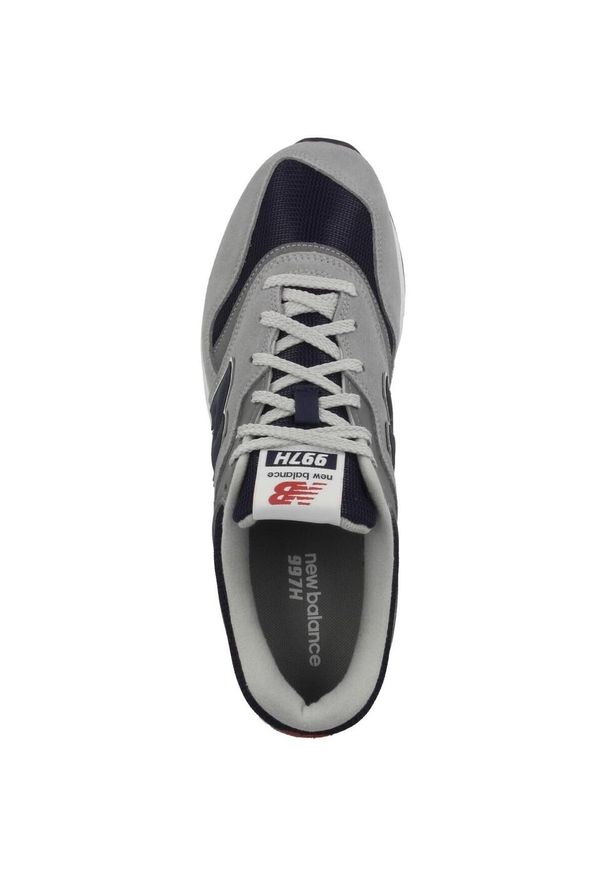 Buty do chodzenia męskie New Balance 997. Zapięcie: sznurówki. Kolor: szary. Materiał: tkanina, skóra, materiał, syntetyk. Szerokość cholewki: normalna. Sport: turystyka piesza