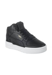 Buty do chodzenia damskie Puma CA Pro Mid. Wysokość cholewki: za kostkę. Zapięcie: sznurówki. Kolor: czarny. Materiał: materiał, syntetyk, guma. Szerokość cholewki: normalna. Sport: turystyka piesza