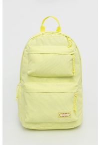 Eastpak Plecak kolor żółty duży gładki. Kolor: żółty. Wzór: gładki