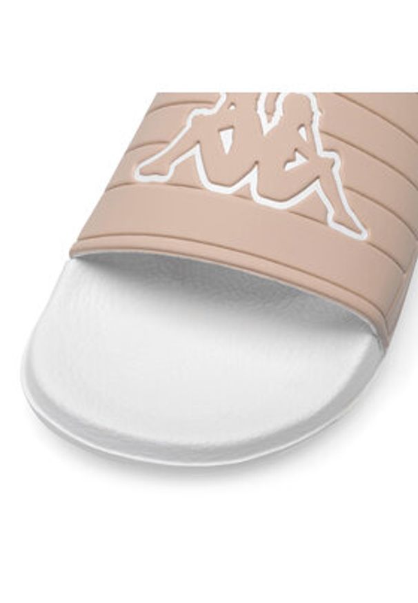 Kappa Klapki SS24-W2 Beżowy. Kolor: beżowy. Materiał: materiał