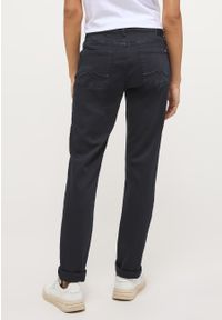 Mustang - MUSTANG DAMSKIE SPODNIE JEANSOWE JEANSY CROSBY RELAXED SLIM DENIM BLACK 1013588 4000 940