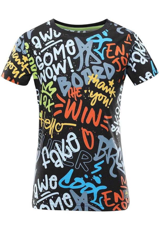 Naak - T-shirt Dla Dzieci Nax Kosto - Komfort i Styl w Miękkiej Bawełnie. Kolor: wielokolorowy. Materiał: bawełna