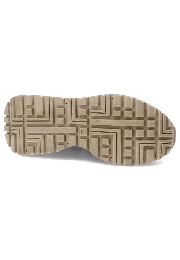 Zielone Sneakersy Maciejka Wyjątkowe Obuwie Damskie. Kolor: zielony. Materiał: skóra