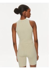 Calvin Klein Jeans Top Label J20J223151 Zielony Slim Fit. Kolor: zielony. Materiał: lyocell #2