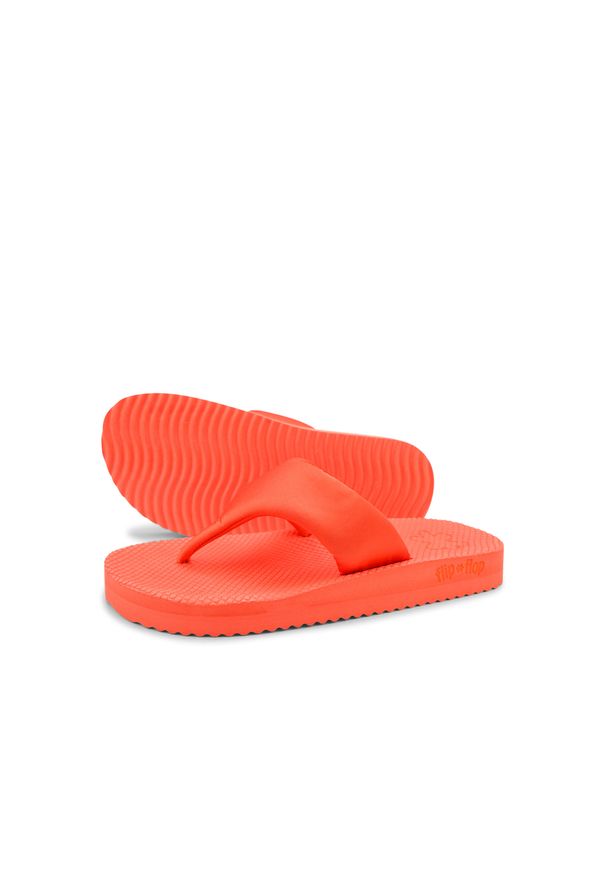 Flip*Flop - Japonki basenowe damskie Flip Flop Comfy Paddy. Kolor: pomarańczowy