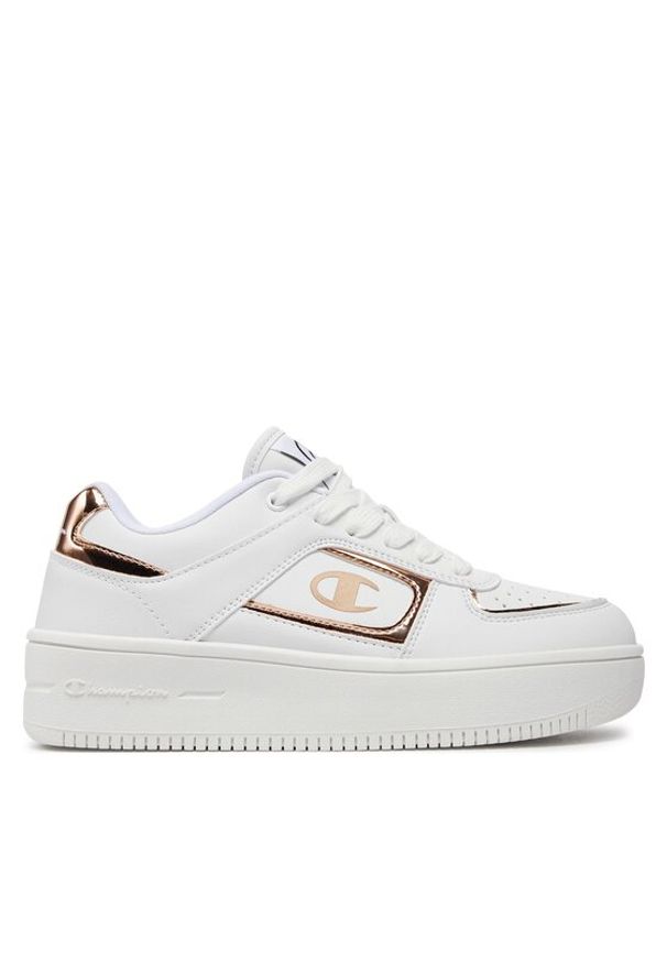 Champion Sneakersy Foul Play Plat Element Slick Low Cut Shoe S11670-CHA-WW008 Biały. Kolor: biały