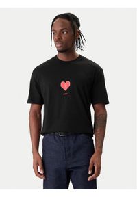 Hugo - HUGO T-Shirt Dalentin 50553429 Czarny Relaxed Fit. Kolor: czarny. Materiał: bawełna #1