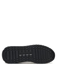 TOMMY HILFIGER - Tommy Hilfiger Sneakersy New Runner Eva Stripes FM0FM05637 Czarny. Kolor: czarny. Materiał: skóra #4