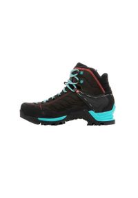 Buty damskie Salewa Mountain Trainer Mid GTX. Kolor: niebieski, wielokolorowy, czarny. Styl: sportowy #1