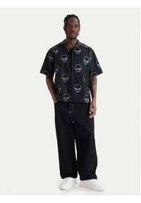 Hugo - HUGO Koszula Eligino 50560698 Czarny Relaxed Fit. Kolor: czarny. Materiał: bawełna #5