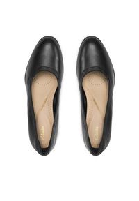 Clarks Czółenka Freva 55 Court 261709644 Czarny. Kolor: czarny. Materiał: skóra #4