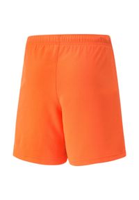 Spodenki dla dzieci Puma teamRISE Short Jr. Kolor: czarny, pomarańczowy, wielokolorowy. Styl: sportowy