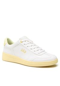 GAP - Gap Sneakersy Seattle Pop GAB001F5SWHWNYGP Biały. Kolor: biały. Materiał: skóra #5