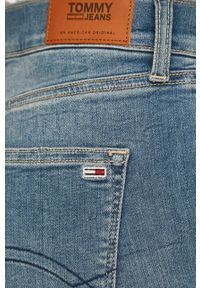 Tommy Jeans - Jeansy Nora. Stan: podwyższony. Kolor: niebieski. Materiał: bawełna, denim, elastan #4