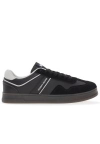 TOMMY HILFIGER - Buty Tommy Hilfiger The Greenwhich Retro EM0EM01462-BDS - czarne. Okazja: na co dzień. Kolor: czarny. Materiał: guma, skóra, poliester. Szerokość cholewki: normalna #1