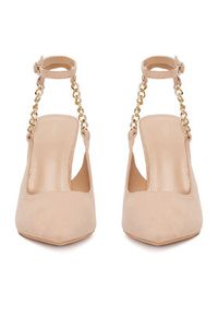 DeeZee Czółenka HT368-1 Beżowy. Kolor: beżowy. Materiał: materiał #2