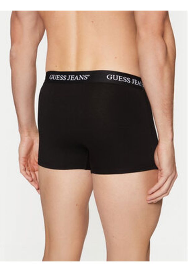 Guess Jeans Bokserki M4BZ44 K6YW1 Czarny. Kolor: czarny. Materiał: bawełna
