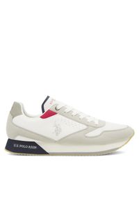 U.S. Polo Assn. Sneakersy NOBIL003G Biały. Kolor: biały