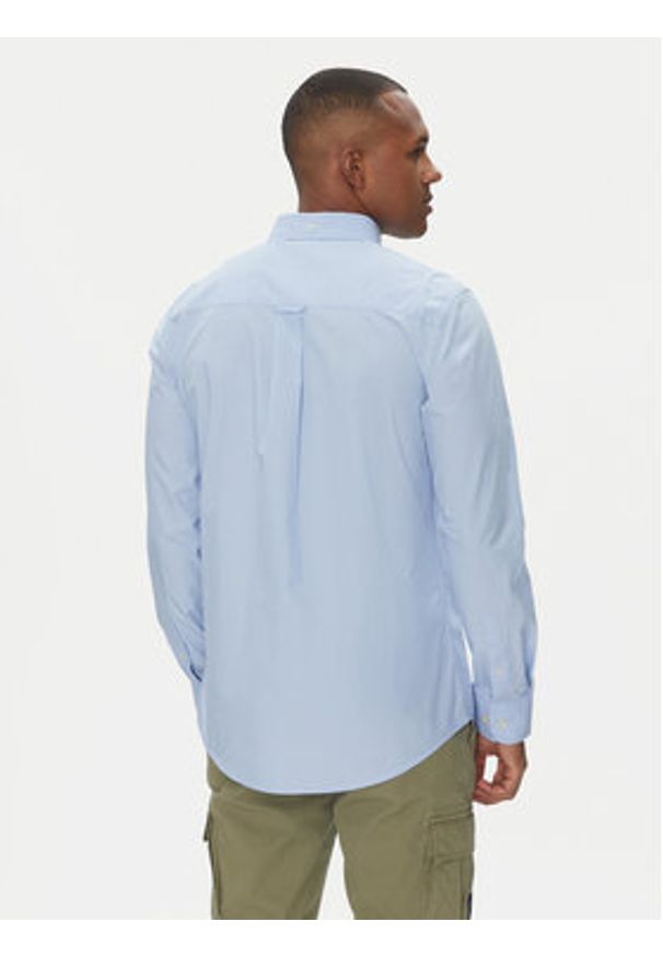Aeronautica Militare Koszula 251CA1277CT3532 Niebieski Regular Fit. Kolor: niebieski. Materiał: bawełna