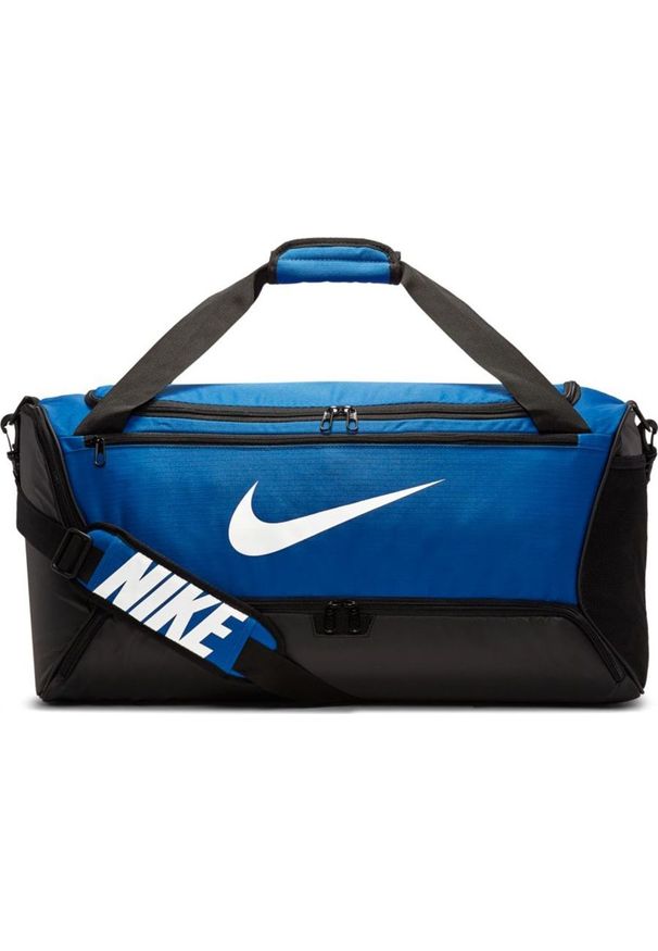 Nike Torba sportowa Brasilia niebieska 61 l. Kolor: niebieski