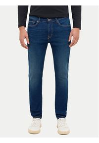 Mustang Jeansy Frisco 1016793 Granatowy Skinny Fit. Kolor: niebieski