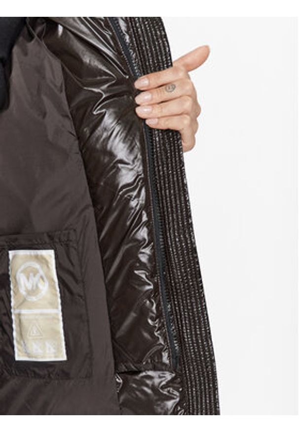 MICHAEL Michael Kors Kurtka puchowa 77C6136M42 Brązowy Regular Fit. Kolor: brązowy. Materiał: syntetyk