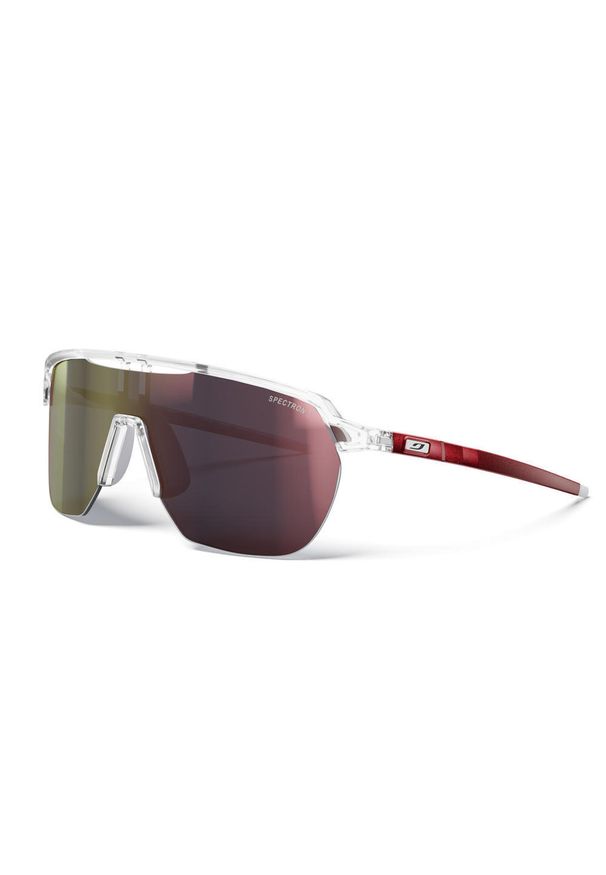 Okulary rowerowe JULBO FREQUENCY crystal/czerwone | Spectron cat 3. Kolor: czerwony
