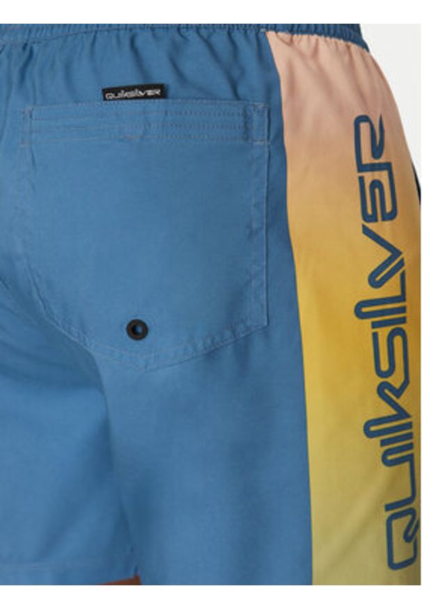 Quiksilver Szorty plażowe EQYJV04136 Niebieski Regular Fit. Okazja: na plażę. Kolor: niebieski. Materiał: syntetyk