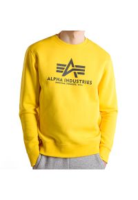 Alpha Industries - ALPHA INDUSTRIES BASIC SWEATER > 178302465. Materiał: bawełna, poliester. Wzór: nadruk