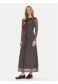 Tommy Jeans Sukienka codzienna DW0DW21511 Brązowy Regular Fit. Okazja: na co dzień. Kolor: brązowy. Materiał: syntetyk. Typ sukienki: proste. Styl: casual #2