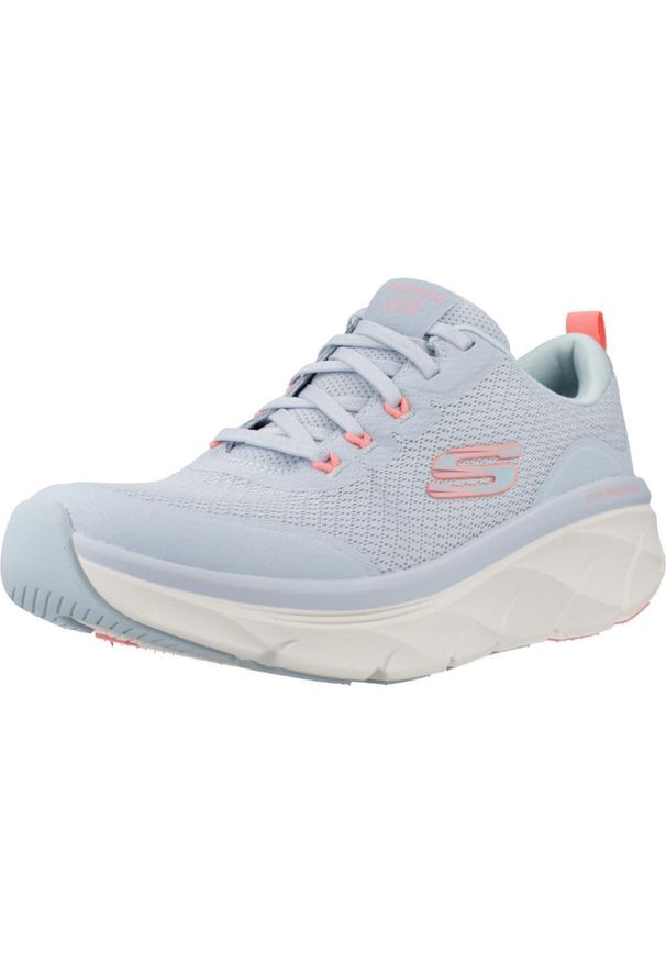 skechers - Kapcie SKECHERS 150095S Niebieski. Kolor: niebieski. Materiał: tkanina