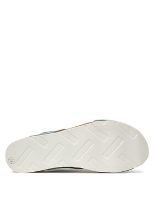 Pikolinos Sandały W9E-0912 Zielony. Kolor: zielony. Materiał: skóra