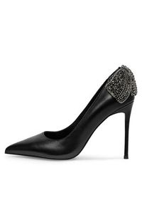 Eva Minge Szpilki OLIVIA-SLT3396-138 Czarny. Kolor: czarny. Materiał: skóra. Obcas: na szpilce