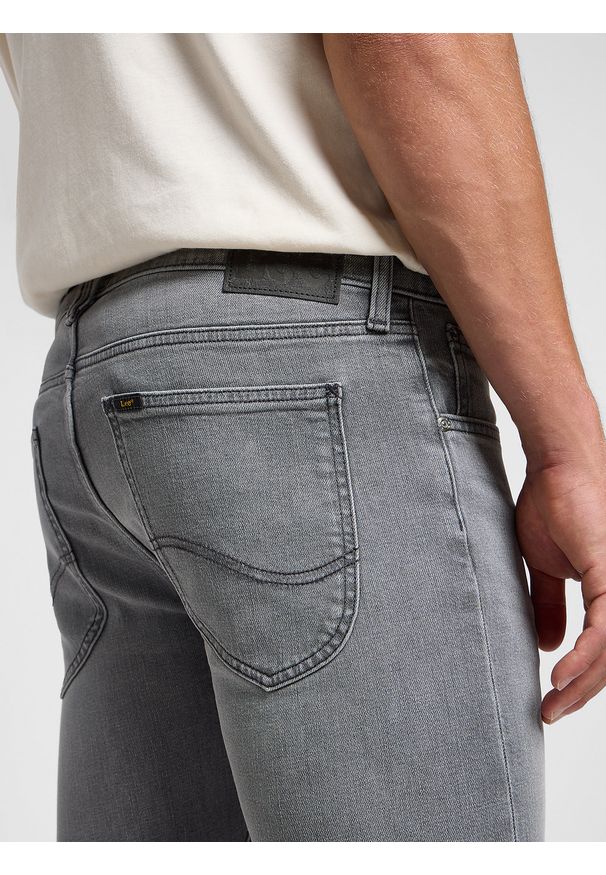 Lee - LEE MĘSKIE SPODNIE JEANSOWE SLIM LEE LUKE NEW GREY 112363923