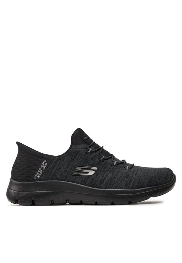 skechers - Skechers Sneakersy 149937/BBK Czarny. Kolor: czarny