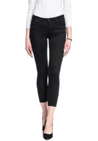 Lee - SPODNIE DAMSKIE LEE SCARLETT CROPPED BLACK RINSE L30CFS47