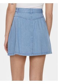 Tommy Jeans Spódnica jeansowa Chambray DW0DW17440 Niebieski Regular Fit. Kolor: niebieski. Materiał: bawełna #3