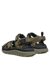 Geox Sandały U Spherica Actif X S U55L0A 0BC11 C3009 Khaki. Kolor: brązowy. Materiał: materiał #4
