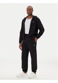 Calvin Klein Jeans Spodnie dresowe LV04RD241G Czarny Regular Fit. Kolor: czarny. Materiał: bawełna #4