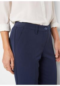 bonprix - Spodnium (2 części). Kolor: niebieski. Styl: elegancki, klasyczny #3