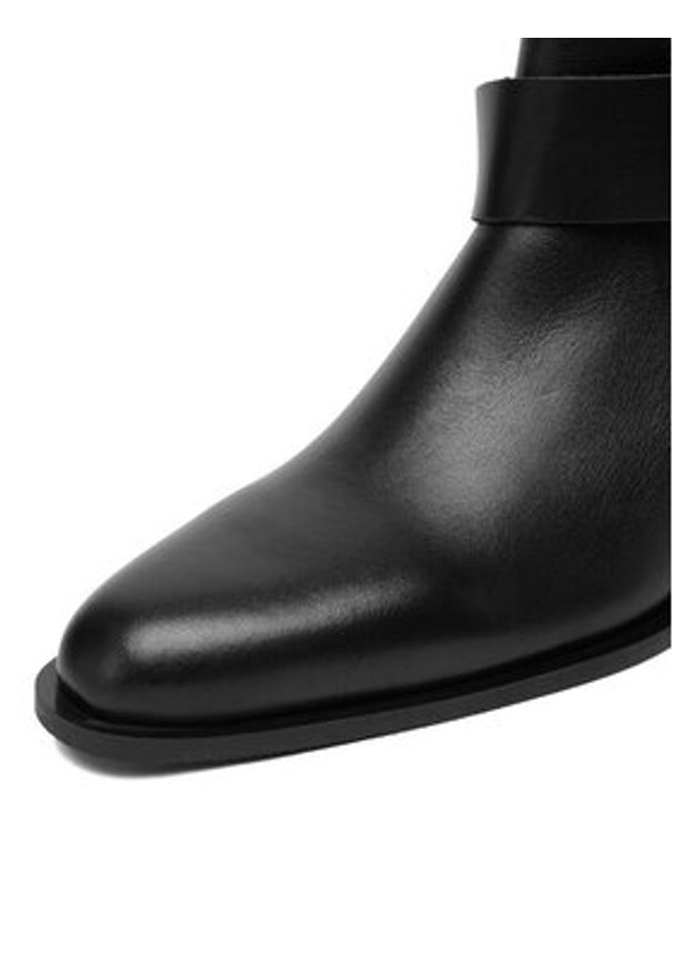 Badura Botki EO-BONNIE-501-25 Czarny. Kolor: czarny. Materiał: skóra