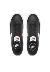 Nike Sneakersy Court Legacy (Gs) DA5380 002 Czarny. Kolor: czarny. Materiał: skóra #4