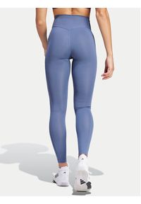 Adidas - adidas Legginsy Optime IT9110 Niebieski Slim Fit. Kolor: niebieski. Materiał: syntetyk #5