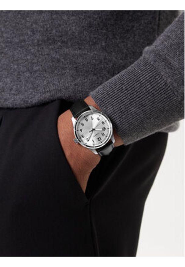 Timex Zegarek Main Street TW2Y16000 Czarny. Kolor: czarny. Styl: street