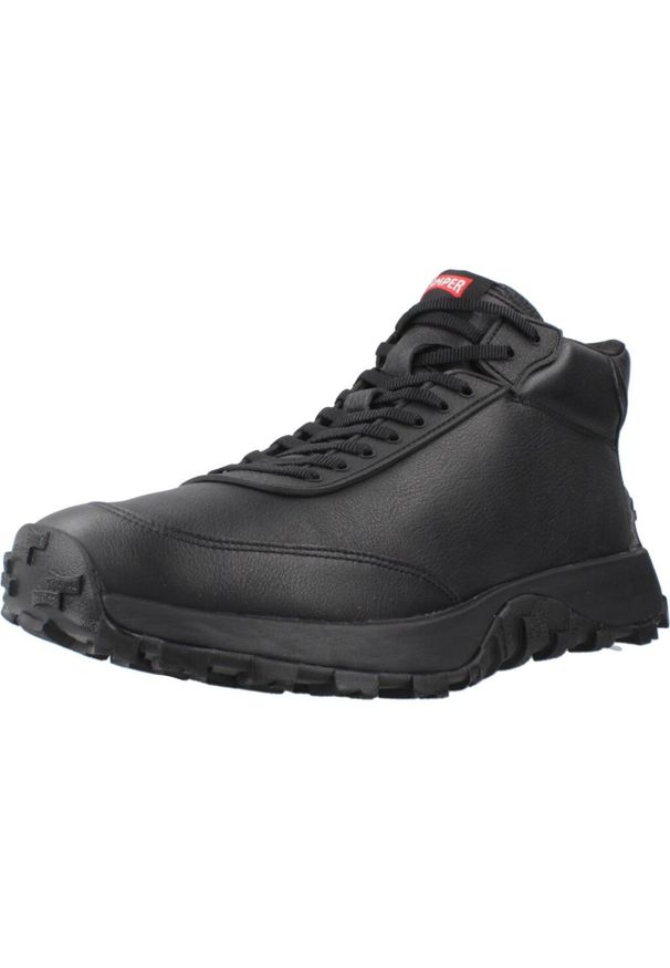 Camper - Buty CAMPER DRIFT TRAIL Czarny. Kolor: czarny. Materiał: skóra, tkanina. Sport: turystyka piesza