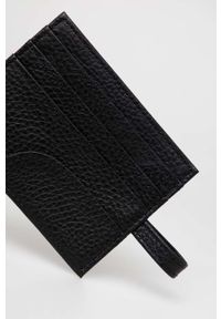 Emporio Armani portfel skórzany męski kolor czarny. Kolor: czarny. Materiał: skóra #5