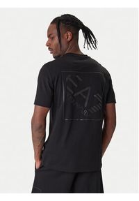 EA7 Emporio Armani T-Shirt 7M001487 AF17789 UC001 Czarny Regular Fit. Kolor: czarny. Materiał: bawełna #3