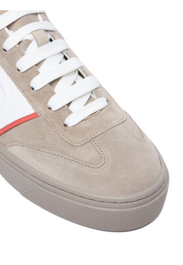 Furla Sneakersy Enjoy YK58ENJ BX4394 PT 5027S Beżowy. Kolor: beżowy. Materiał: skóra