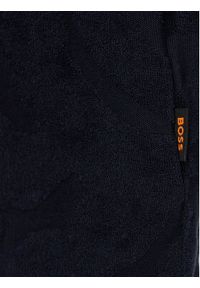 BOSS T-Shirt Flower 50559227 Granatowy Regular Fit. Kolor: niebieski. Materiał: bawełna #5