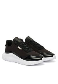 Calvin Klein Sneakersy Eva Runner Lace Up Mat Mix YW0YW02016 Czarny. Kolor: czarny. Materiał: materiał #4